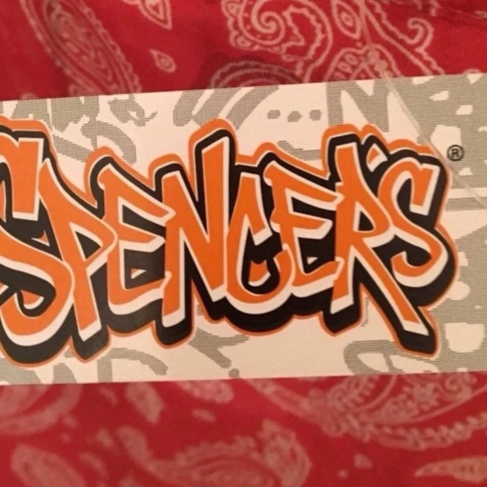 Spencer’s Paisley Print Hi-Lo Muscle Tank (NWT) (Size: Medium)